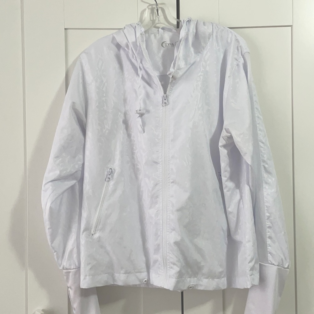 Zyia Active Lightweight Windbreaker Jacket size Large